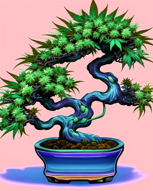 Acid Bonsai NFT on Algorand
